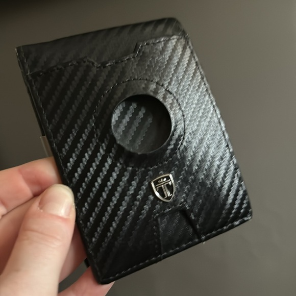 TRAVANDO AirTag RFID Wallet w/ Money Clip Card Holder RFID Blocking Bifold Gift - Picture 2 of 5